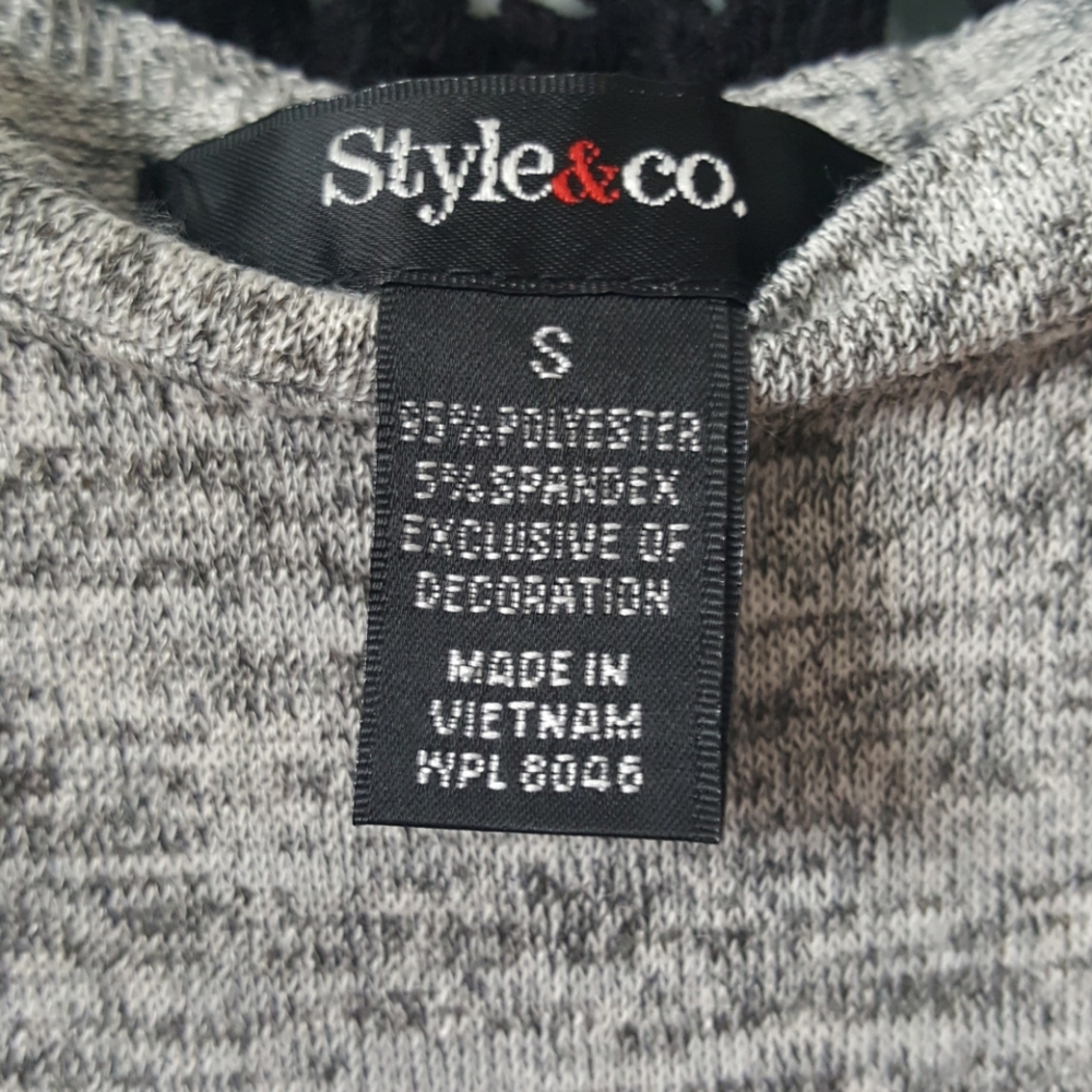 Style & Co. Long Sleeve Tunic from Macys -Small - Picture 4 of 6